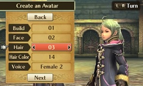 Customising Robin in Fire Emblem Awakening