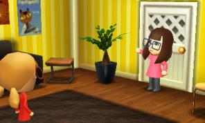 Visiting the neighbours in Tomodachi Life.