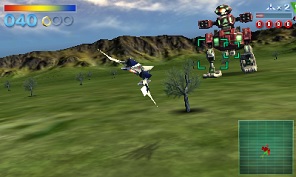 Fox aims for the legs in StarFox 64 3D