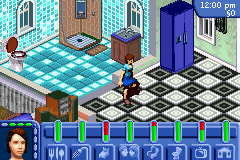Uncle Hayseed's house in Bustin' Out, GBA version.