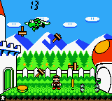 Mario dodges the hammers in Game & Watch Gallery 2.