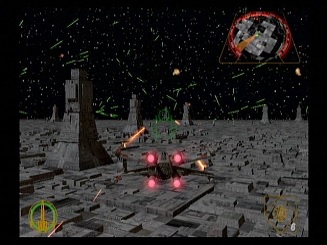 At last, the Death Star trench run in Rogue Leader.