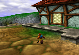 A quaint seaside town in Banjo-Tooie