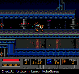 Crawling through a conduit in BOB.