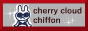Cherry Cloud Chiffon