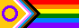 Inclusive pride flag