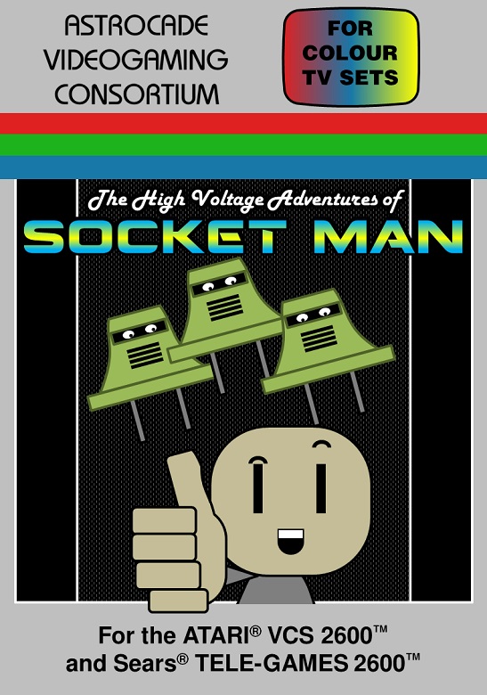 Atari 2600: The High Voltage Adventures of Socket Man