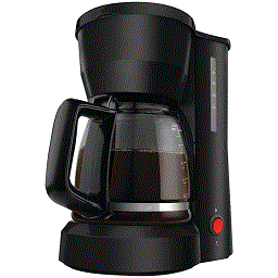 One-button drip coffee maker