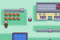 Pallet Town in LeafGreen
