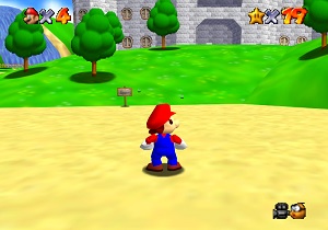 Image. Welcome to the Mushroom Kingdom.