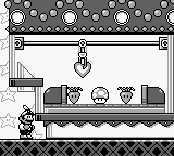 Screenshot. Claw machine bonus room.