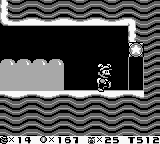 Screenshot. A secret exit in a goo-filled corridor.