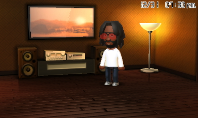 Gary's apartment sure looks masculine.