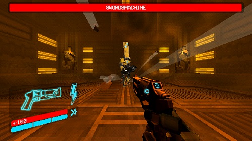 A Swordsmachine appears!