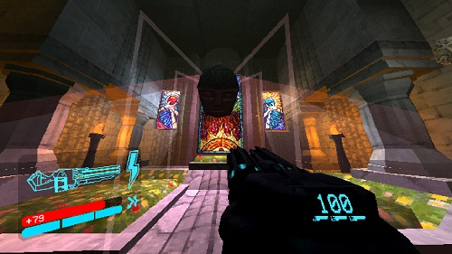 A malicious face appears!