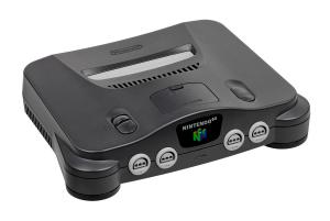 Nintendo 64 control deck.