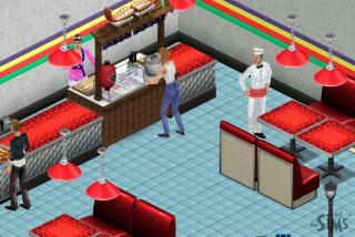 Image. Cindy Samples goes to the food court downtown.