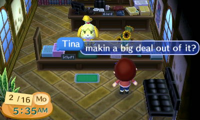 makin' a big deal out of it?