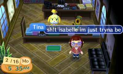 Shit, Isabelle, I'm just tryin' to be