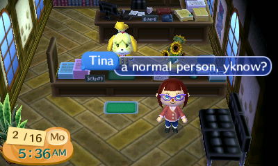 a normal person, you know?