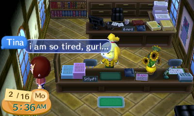 I am so tired, girl...