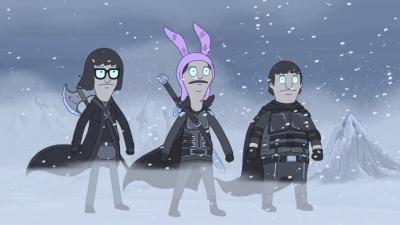 Tina, Louise, and Gene are heroes of their own imaginations, and sometimes the city, too.