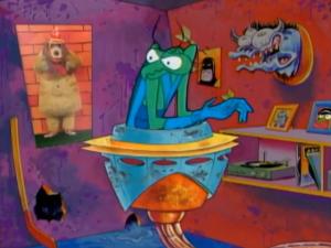 Zorak's prison pod area.
