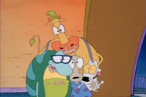 Filburt, Heffer, Rocko, and Spunky.