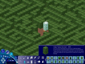 Image: Hedge mazes were also a common theme.