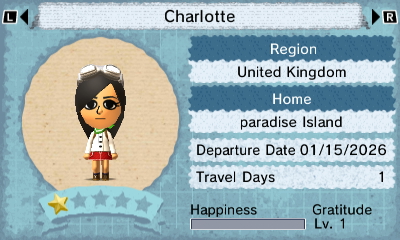 Charlotte from paradise Island