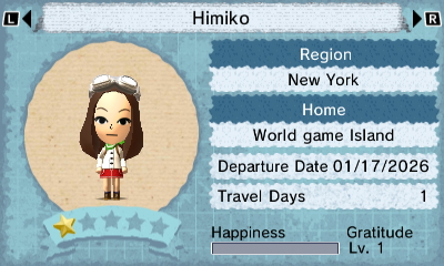 Himiko from World game Island