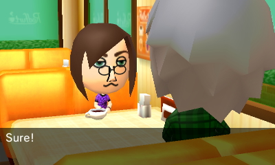 gremlin answers 'Sure' to Charles's request.