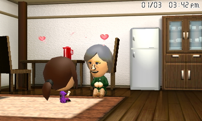 gremlin and Charles hanging out at home.