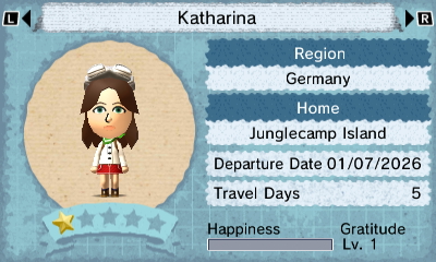 Katharina from Junglecamp Island