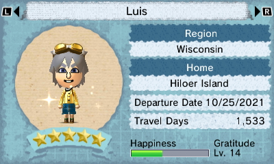 Luis from Hiloer Island