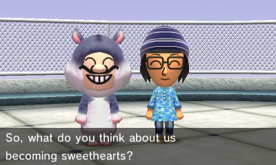 Wario and Gina ask me, 'So, what do you think of our relationship?'