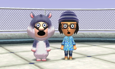 Wario and Gina look rather dumbfounded at my reply.